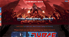 Desktop Screenshot of crimsonland.com