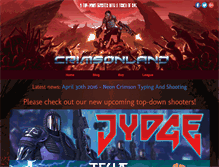 Tablet Screenshot of crimsonland.com